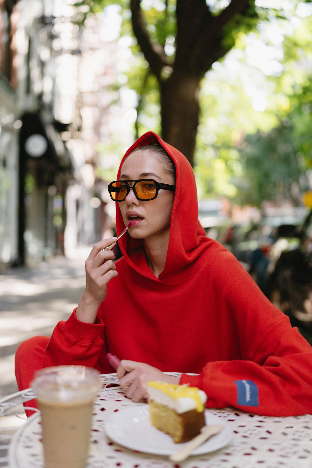 Sutton Hoodie - Rose