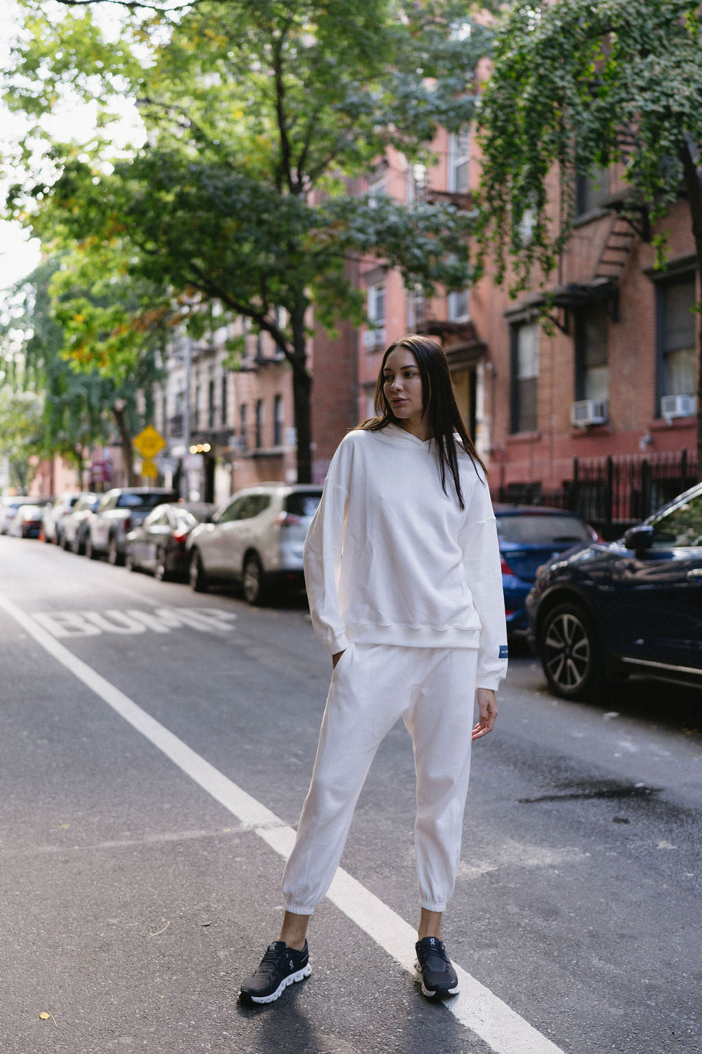 Sutton Hoodie - Pearl