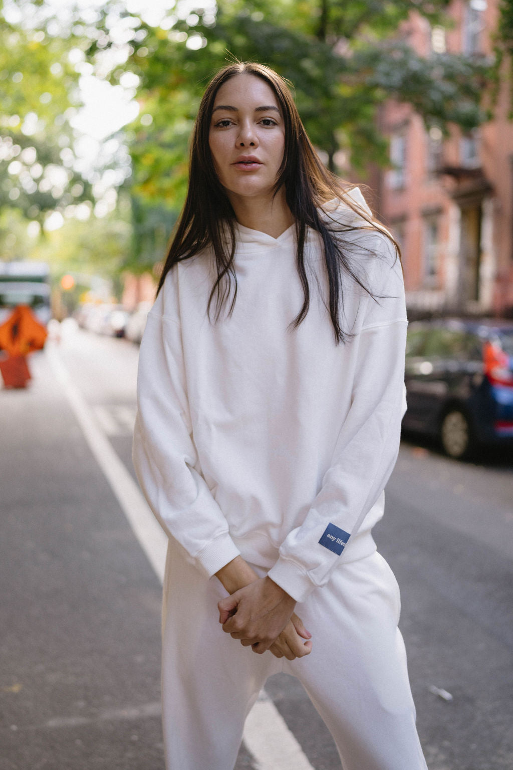 Sutton Hoodie - Pearl
